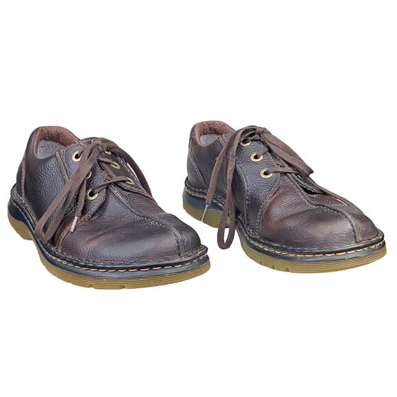 Dr. Martens Unisex Ripley Brown Leather Lace Up Oxfords Size US M 9 W 10 main image 6